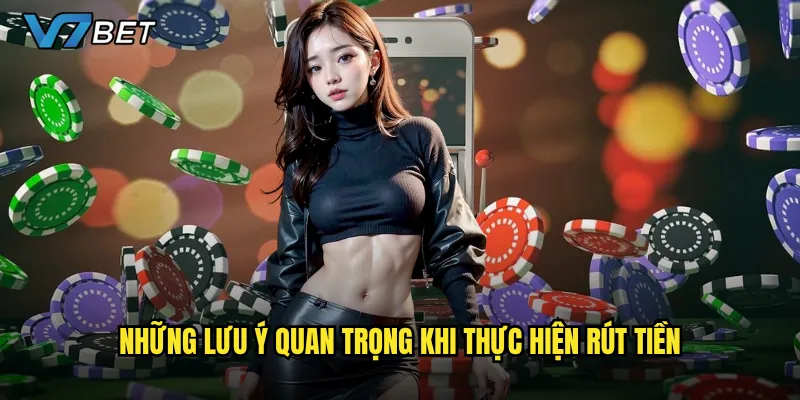 Những lưu ý quan trọng khi thực hiện rút tiền